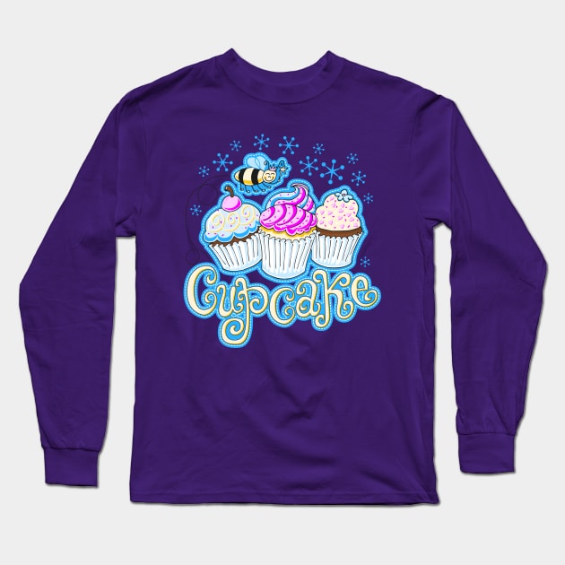 Cupcake Long Sleeve T-Shirt by thatscool